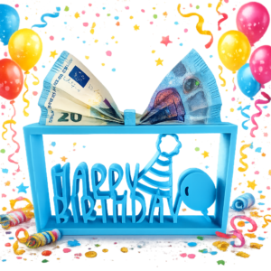 Happy birthday geldhouder